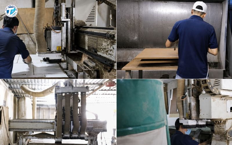 Tay nghề thợ mộc và kỹ thuật hoàn thiện bề mặt sơn